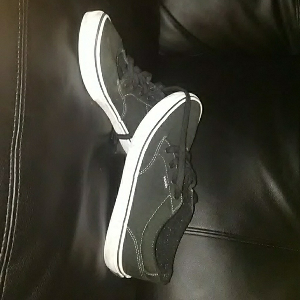 All Black Vans